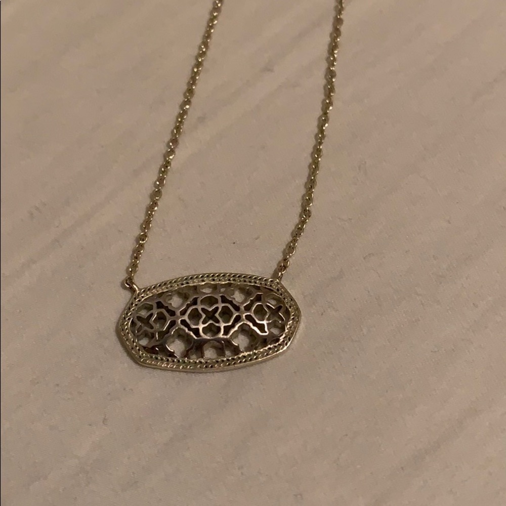 Silver and Gold Necklace
